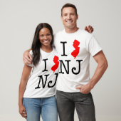 I Love NJ New Jersey T-Shirt (Unisex)