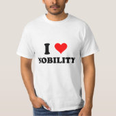 I Love Nobility T-shirt (Voorkant)