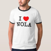 I Love Nola T-shirt (Voorkant)
