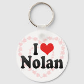I Love Nolan Sleutelhanger (Voorkant)