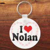I Love Nolan Sleutelhanger (Voorkant)