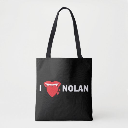 I Love Nolan Tas (Donker) (Voorkant)