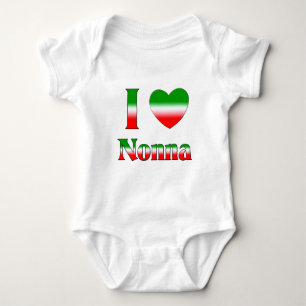 I Love Nonna (Italiaanse grootmoeder) Romper