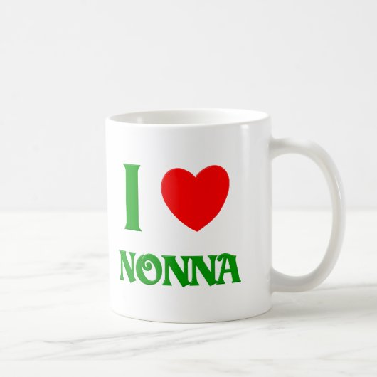I Love Nonna Koffiemok (Rechts)