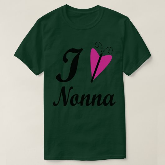 I Love Nonna T-shirt (Design voorkant)