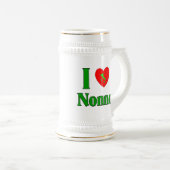 I Love Nonno (Italiaanse grootvader) Bierpul (Voorkant rechts)