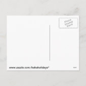 I Love Nonsense Wiskunde Feestdagenkaart (Achterkant)