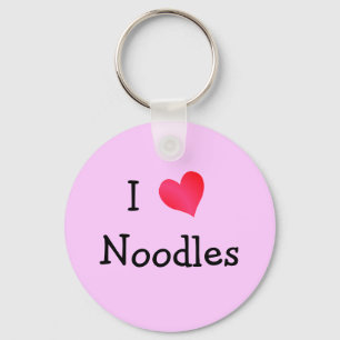 I Love Noodles Sleutelhanger