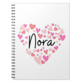 I love Nora Notitieboek (Voorkant)