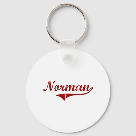 I Love Norman Oklahoma Sleutelhanger (Voorkant)