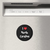 I Love North Carolina Magneet (Insitu (Vaatwasser))