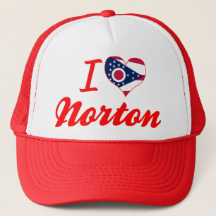 I Love Norton, Ohio Trucker Pet