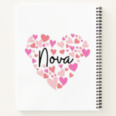 I love Nova Notitieboek (Achterkant)