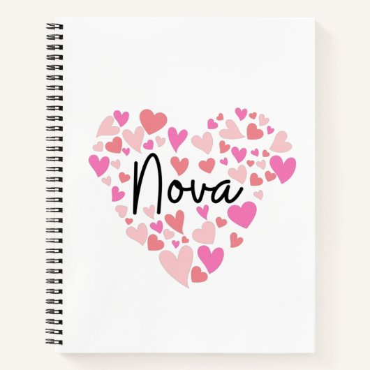 I love Nova Notitieboek (Voorkant)