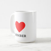 I love November Koffiemok (Voorkant links)