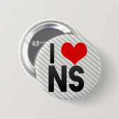 I Love NS Ronde Button 5,7 Cm (Voorkant /achterkant)