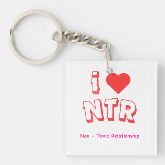 I love NTR Sleutelhanger (voorkant)