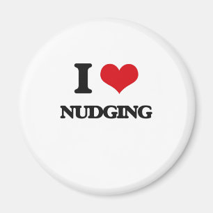 I Love Nudging Magneet