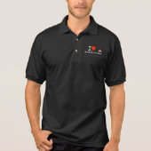 I Love Nudibranchs Polo Shirt for men - Front only (Voorkant)