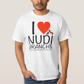 I Love Nudibranchs White T-shirt for men