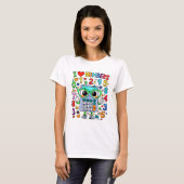 I Love Numbers Maths T Shirt for Teachers for (Voorkant volledig)