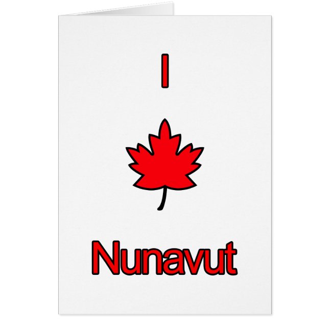 I Love Nunavut (Voorkant)