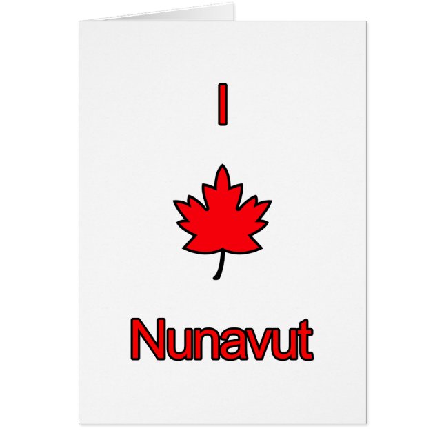 I Love Nunavut (Voorkant)