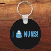 I Love Nuns Sleutelhanger (Voorkant)