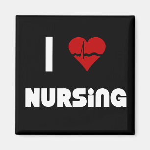 I Love Nursing Magneet
