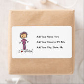 I Love Nursing T-shirts and Gifts Etiket (Insitu)