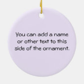 I Love Nursing T-shirts and Gifts Keramisch Ornament (Achterkant)