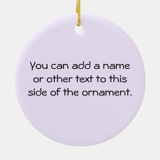 I Love Nursing T-shirts and Gifts Keramisch Ornament (Achterkant)