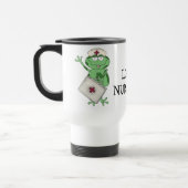 I Love Nursing Travel Mug Reisbeker (Links)