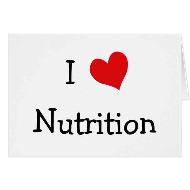 I Love Nutrition (Voorkant Horizontaal)