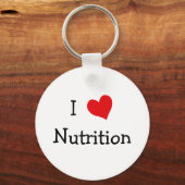 I Love Nutrition Sleutelhanger (Voorkant)