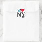 I LOVE NY, WE LOVE NY, DO YOU? RONDE STICKER (Tas)