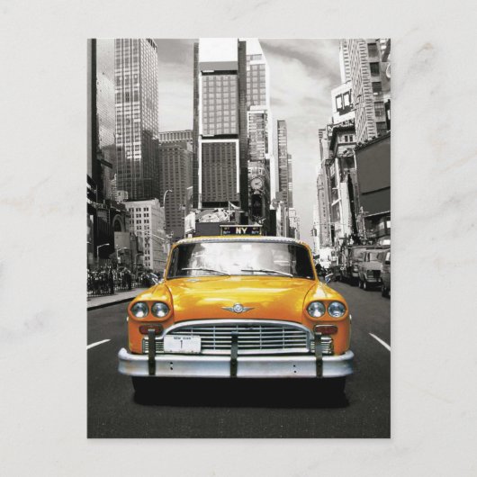 I Love NYC - New York Taxi Briefkaart (Voorkant)