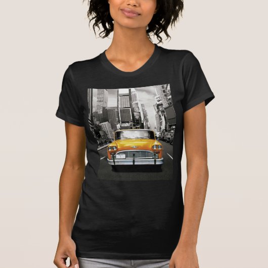 I Love NYC - New York Taxi T-shirt (Voorkant)