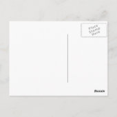 I Love NYC Statue of Liberty Custom Briefkaart (Achterkant)