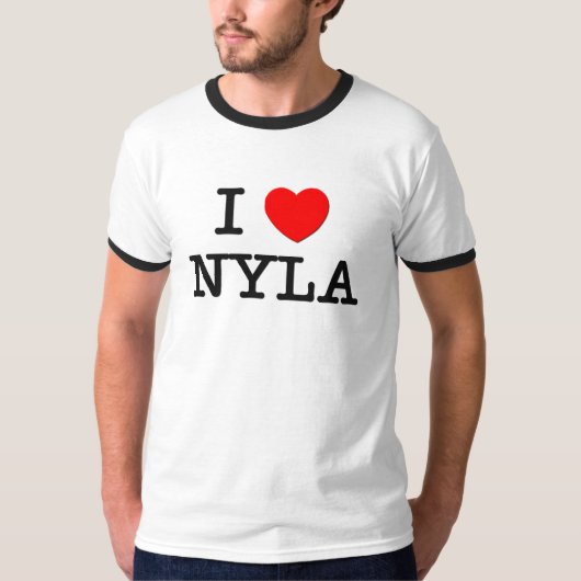 I Love Nyla T-shirt (Voorkant)