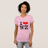 I Love NZ T-shirt (Voorkant volledig)