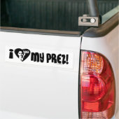 I Love Obama Bumpersticker (Op Truck)