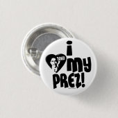 I Love Obama Button (Voorkant /achterkant)