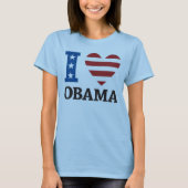 I Love Obama T-shirt (Voorkant)
