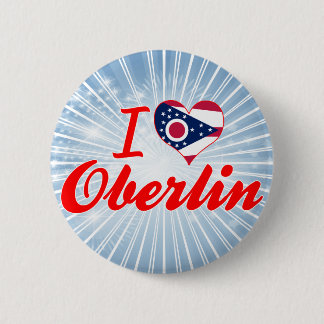 I Love Oberlin, Ohio Ronde Button 5,7 Cm