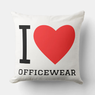 I love officewear kussen