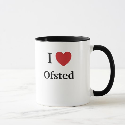I Love Ofsted - UK Teaching Joke Mok (Rechts)