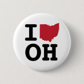 I Love Ohio Button (Voorkant)