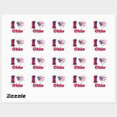 I love Ohio Ronde Sticker (Vel)