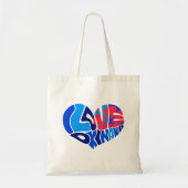 I Love Okinawa Dames Canvas tas (Voorkant)